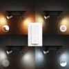 Philips Hue 8719514338166 Runner Smart Přisazený lustr | GU10 | Černá