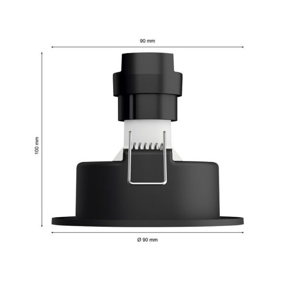 Philips Hue 8719514338623 Centura Smart LED Vnitřní osvětlení | Variabilní | Kov | 5,7W