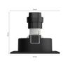 Philips Hue 8719514338807 Centura Smart LED Vnitřní osvětlení | RGB | Variabilní | Kov | 5,7W