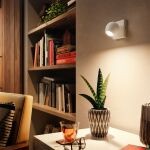 Philips Hue 8719514339224 Buckram Smart Nástěnní svítidlo s ovladačem | GU10 | Bílá