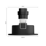 Philips Hue 8719514342866 Centura Smart LED Vnitřní osvětlení | RGB | Variabilní | Kov | 3x5,7W