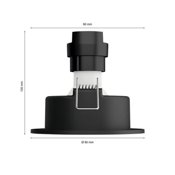 Philips Hue 8719514342927 Centura Smart LED Vnitřní osvětlení | RGB | Variabilní | Černá | 5,7W