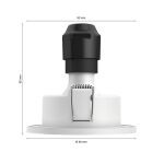 Philips Hue 8719514355347 Xamento Smart LED Vnitřní osvětlení | Variabilní | Chrom | Kov | 5,7W
