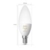 Philips Hue 8719514356733 Smart LED Smart sada žárovek E14 | Variabilní | 4W