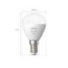 Philips Hue 8719514356771 Smart LED Smart sada žárovek E14 | Teplá bílá | 5,7W