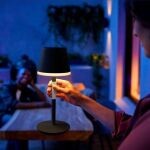 Philips Hue 8719514404595 Go Smart LED Dotyková stolní lampa | Variabilní | Černá | 6,2W