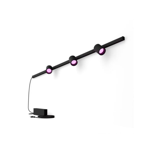 Philips Hue 8719514407848 Perifo Smart LED bodové svítidlo | RGB | Variabilní | Černá | 15,6W