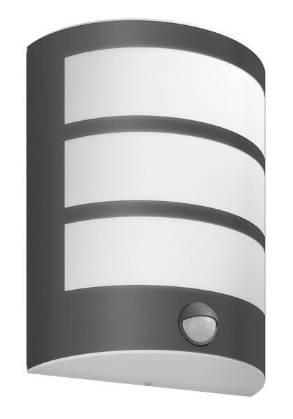 Philips 8719514417656 Python LED Nástěnné venkovní světlo | Teplá bílá | Černá | 6W