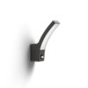 Philips 8719514417717 Splay LED Nástěnné venkovní světlo | Teplá bílá | Černá | 12W