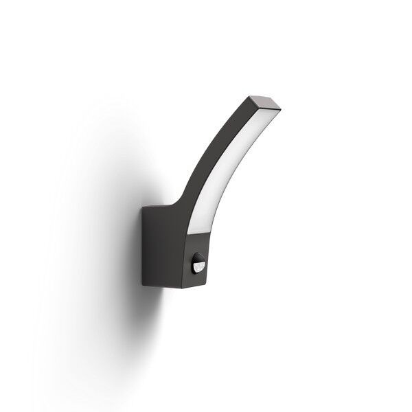Philips 8719514417717 Splay LED Nástěnné venkovní světlo | Teplá bílá | Černá | 12W