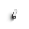 Philips 8719514417731 Splay LED Nástěnné venkovní světlo | Teplá bílá | Černá | 12W
