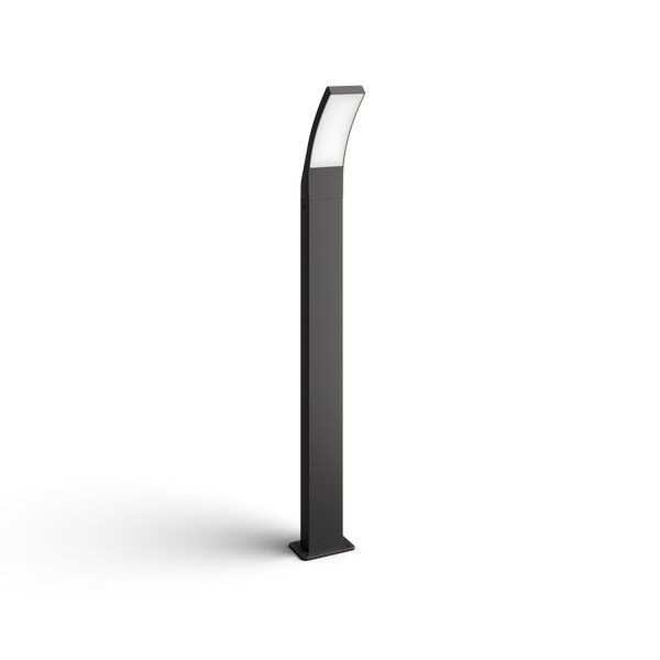 Philips 8719514417793 Splay LED Zahradní sloupkové světlo | Teplá bílá | Černá | 12W