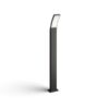 Philips 8719514417816 Splay LED Zahradní sloupkové světlo | Teplá bílá | Černá | 12W