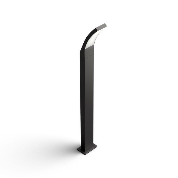 Philips 8719514417816 Splay LED Zahradní sloupkové světlo | Teplá bílá | Černá | 12W