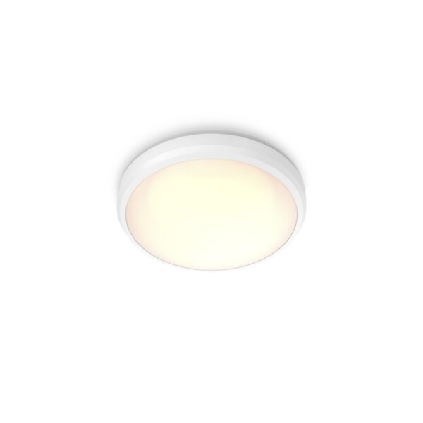 Philips 8719514417915 Doris LED Stropní venkovní světlo | Teplá bílá | Bílá | 6W