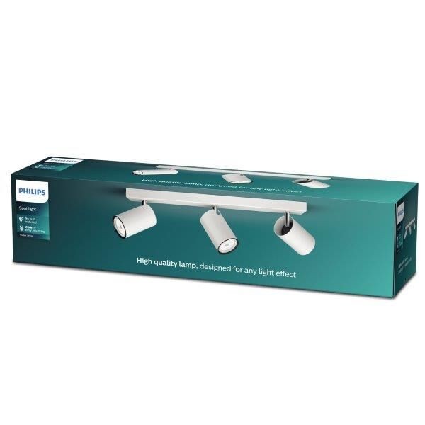 Philips 8719514435254 Kosipo Přisazené stropní svítidlo | GU10 | Bílá