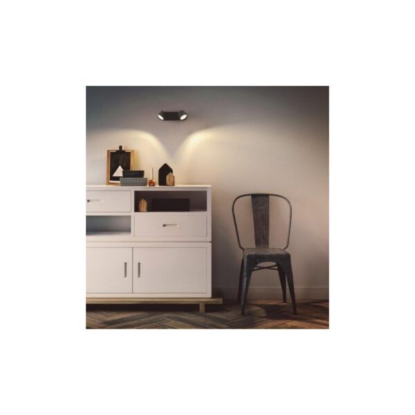 Philips 8719514435391 Star LED bodové svítidlo | Teplá bílá | Černá | 2x4,5W