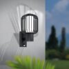 Eglo 98722 LED venkovní nástěnné svítidlo Ravello 1x28W | E27 | IP44 - černá