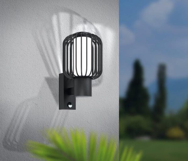 Eglo 98722 LED venkovní nástěnné svítidlo Ravello 1x28W | E27 | IP44 - černá
