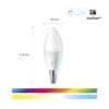 Philips 8720169075672 Smart LED žárovka | E14 | RGB | Variabilní | 49W