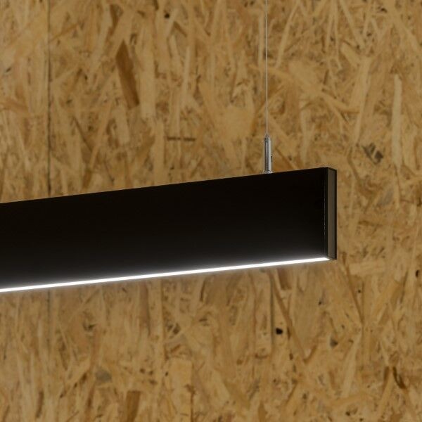 Ideal lux 241975 Linus LED stropní svítidlo | Teplá bílá | Černá | 32W