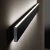 Ideal lux 242019 Linus LED nástěnní svítidlo | Teplá bílá | Černá | 32W
