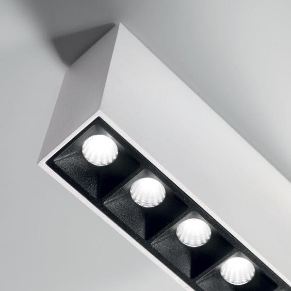 Ideal lux 248530 Lika LED Přisazené stropní svítidlo | Teplá bílá | Bílá | 12,5W