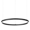 Ideal Lux 304366 ORACLE SLIM LED závěsný lustr D500mm 1x29W | 3000/1550lm | 3000K  černá, DALI