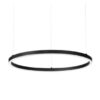 Ideal Lux 304397 ORACLE SLIM LED závěsný lustr D700mm 1x39W | 4150/2140lm | 3000K | černá, DALI