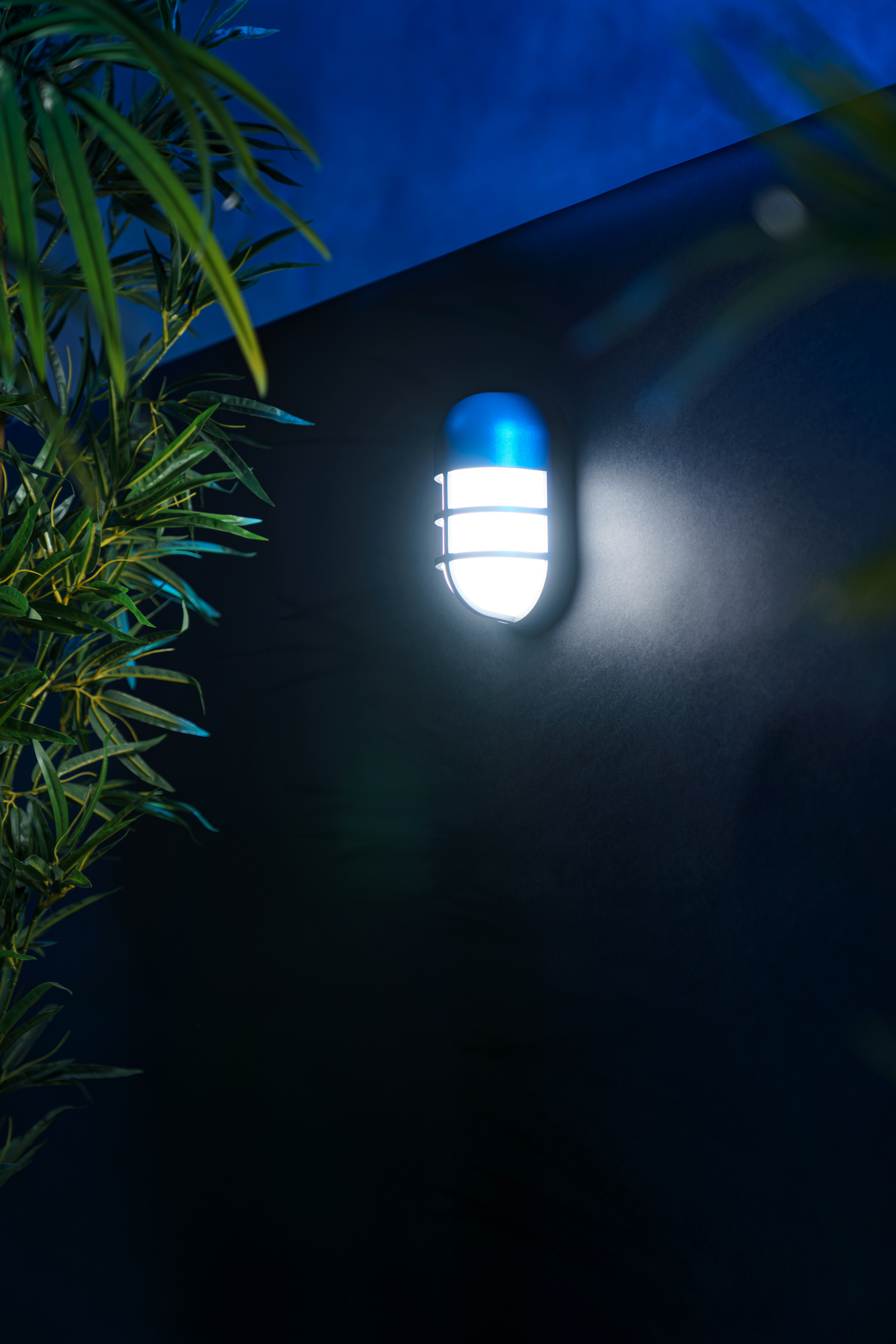 Lutec 6383001118 Bullo LED Nástěnné venkovní světlo | Teplá bílá | 1,5W | Šedá
