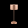 Trio R59151165 LED stolní lampa Jeff 1x1,5W | 150lm | 3000K | IP20 - dotyková funkce o 4 stupních, provoz na akumulátor, provoz přes USB-C, kávová