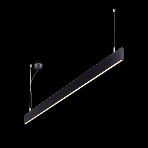 Ideal lux 241975 Linus LED stropní svítidlo | Teplá bílá | Černá | 32W