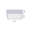 Immax 07238L Smart LED Přisazené stropní svítidlo | Variabilní | 22W