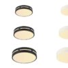 Immax 07152-B30 LED stropní svítidlo | Variabilní | 24W | Černá