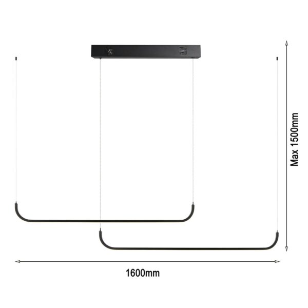 Immax 07226L Smart LED stropní svítidlo | Variabilní | 53W