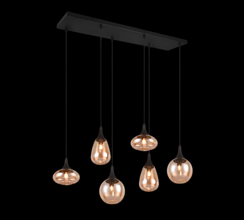 Trio T317000613 závěsné stropní svítidlo LUMINA E14