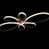 Trio T645619132 LED přisazené stropní svítidlo FLY | 32W integrovaný LED zdroj | 3900lm | 3000K