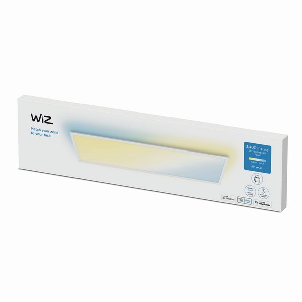 Philips WiZ 8720169071391 LED přisazené stropní svítidlo Ceiling RT | 36W integrovaný LED zdroj | 3400lm | 2700-6500K