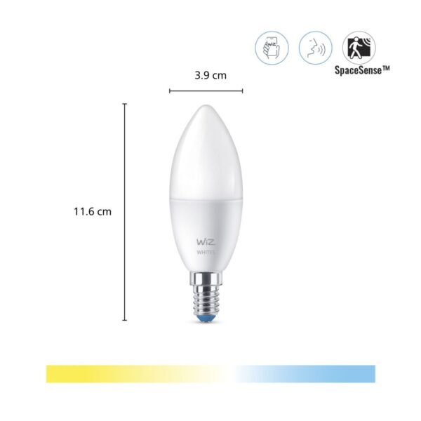Philips WiZ 8720169075696 LED sada žárovek | 4,9W E14 | 470lm | 2700-6500K