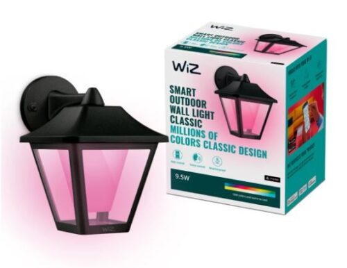 Philips WiZ Colors 8720169076181 LED venkovní nástěnné svítidlo | 9,5W integrovaný LED zdroj | 900lm