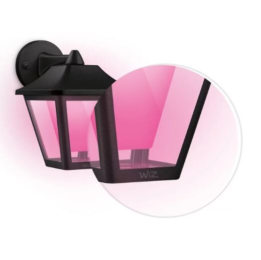 Philips WiZ Colors 8720169076181 LED venkovní nástěnné svítidlo | 9,5W integrovaný LED zdroj | 900lm