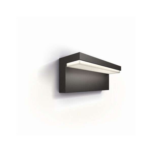 Philips 8720169257276 LED venkovní nástěnné svítidlo Bustan | 3,8W integrovaný LED zdroj | 800lm | 4000K