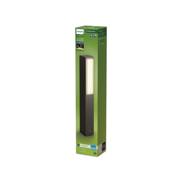 Philips 8720169257351 LED venkovní sloupek Stratosphere | 3,8W integrovaný LED zdroj | 800lm | 2700K