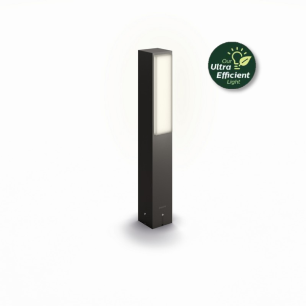 Philips 8720169257375 LED venkovní sloupek Stratosphere | 3,8W integrovaný LED zdroj | 800lm | 4000K