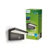 Philips 8720169257399 LED venkovní nástěnné svítidlo Bustan | 3,8W integrovaný LED zdroj | 800lm | 2700K