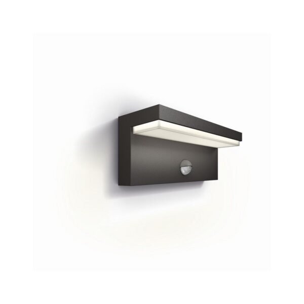 Philips 8720169257412 LED venkovní nástěnné svítidlo Bustan | 3,8W integrovaný LED zdroj | 800lm | 4000K