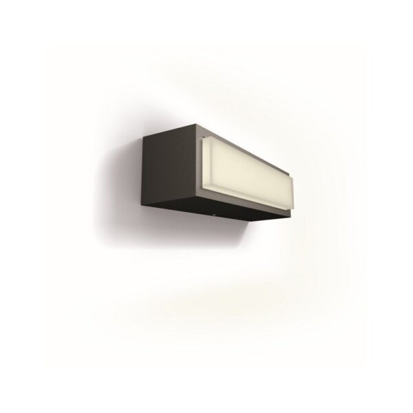 Philips 8720169257498 LED venkovní nástěnné svítidlo Stratosphere | 3,8W integrovaný LED zdroj | 800lm | 4000K
