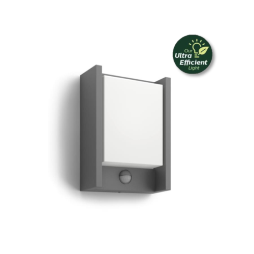 Philips 8720169263833 LED venkovní nástěnné svítidlo Arbour | 3,8W integrovaný LED zdroj | 800lm | 2700K