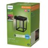 Philips 8720169263918 LED solární venkovní nástěnné svítidlo Camill | 1,4W integrovaný LED zdroj | 250lm | 3000K
