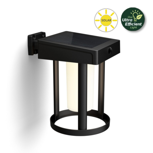 Philips 8720169263932 LED solární venkovní nástěnné svítidlo Camill | 1,4W integrovaný LED zdroj | 250lm | 3000K